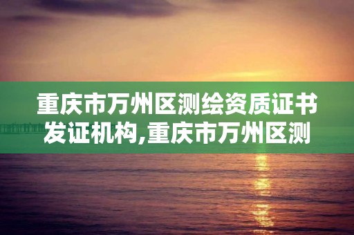 重庆市万州区测绘资质证书发证机构,重庆市万州区测绘资质证书发证机构有哪些。