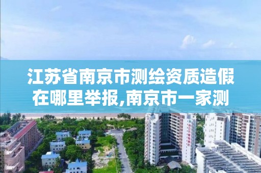 江苏省南京市测绘资质造假在哪里举报,南京市一家测绘资质单位要使用。