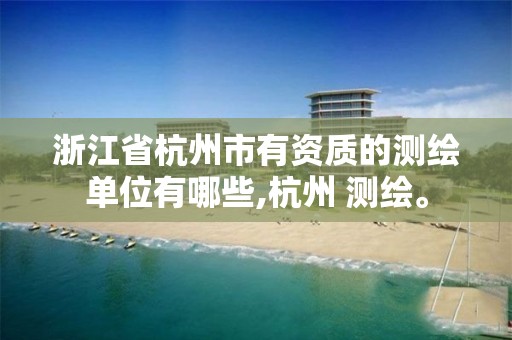 浙江省杭州市有资质的测绘单位有哪些,杭州 测绘。