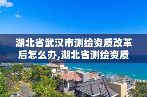 湖北省武汉市测绘资质改革后怎么办,湖北省测绘资质延期公告。