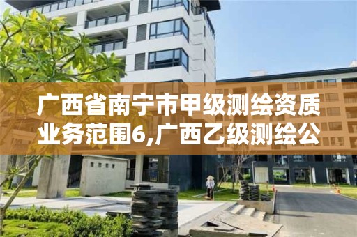 广西省南宁市甲级测绘资质业务范围6,广西乙级测绘公司名单。