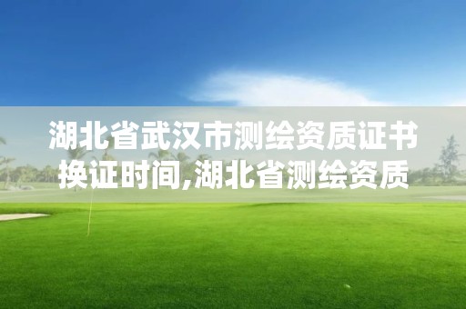 湖北省武汉市测绘资质证书换证时间,湖北省测绘资质管理系统。