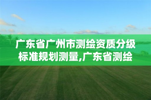 广东省广州市测绘资质分级标准规划测量,广东省测绘资质管理系统。