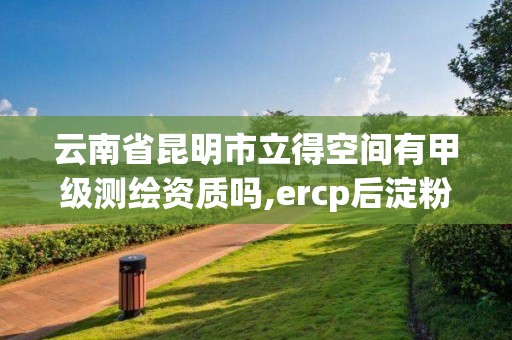 云南省昆明市立得空间有甲级测绘资质吗,ercp后淀粉酶为什么升高。