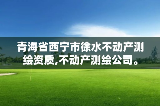 青海省西宁市徐水不动产测绘资质,不动产测绘公司。