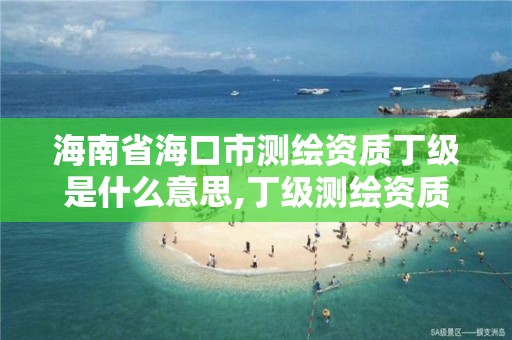 海南省海口市测绘资质丁级是什么意思,丁级测绘资质申请人员条件。