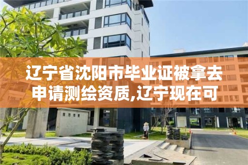 辽宁省沈阳市毕业证被拿去申请测绘资质,辽宁现在可以办测绘资质吗。