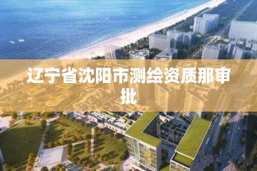 辽宁省沈阳市测绘资质那审批