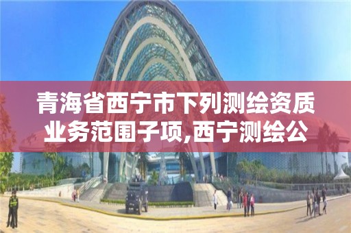 青海省西宁市下列测绘资质业务范围子项,西宁测绘公司有哪些。