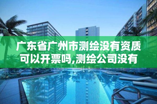 广东省广州市测绘没有资质可以开票吗,测绘公司没有资质可以开展业务吗。