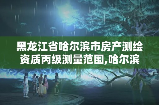 黑龙江省哈尔滨市房产测绘资质丙级测量范围,哈尔滨房产测绘公司电话。