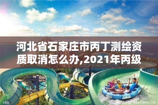 河北省石家庄市丙丁测绘资质取消怎么办,2021年丙级测绘资质延期。