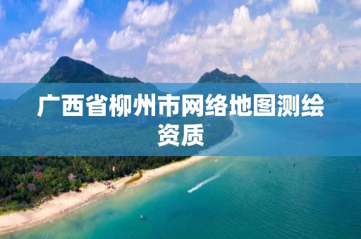 广西省柳州市网络地图测绘资质