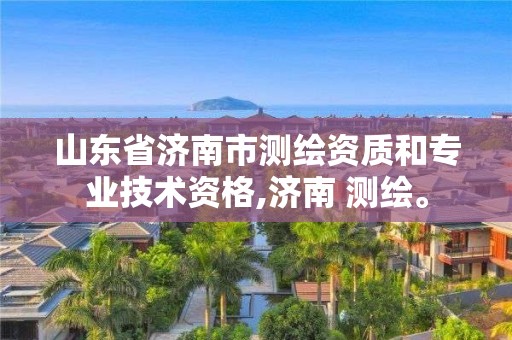 山东省济南市测绘资质和专业技术资格,济南 测绘。