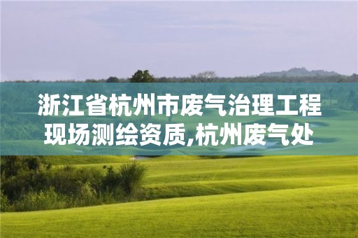 浙江省杭州市废气治理工程现场测绘资质,杭州废气处理设备公司。