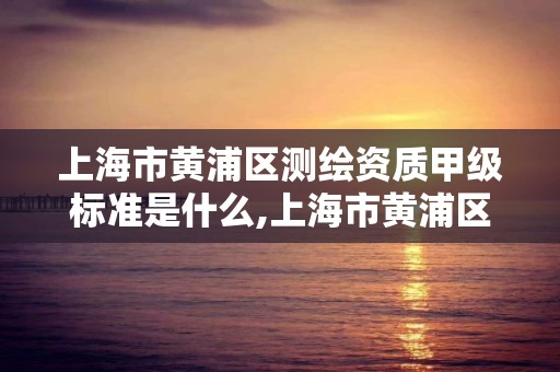 上海市黄浦区测绘资质甲级标准是什么,上海市黄浦区测绘资质甲级标准是什么。