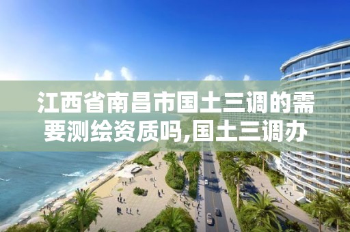 江西省南昌市国土三调的需要测绘资质吗,国土三调办。