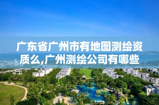 广东省广州市有地图测绘资质么,广州测绘公司有哪些。