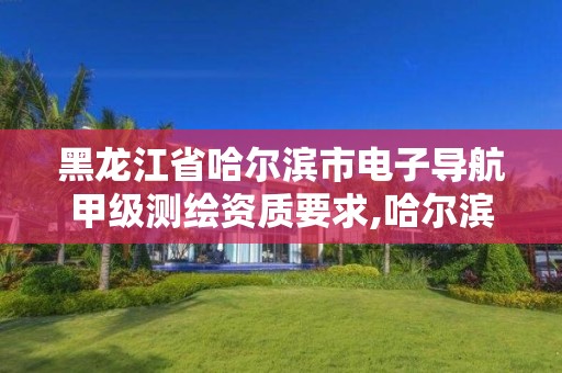 黑龙江省哈尔滨市电子导航甲级测绘资质要求,哈尔滨测绘仪器。