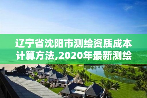 辽宁省沈阳市测绘资质成本计算方法,2020年最新测绘资质管理办法。