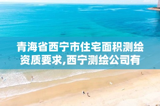 青海省西宁市住宅面积测绘资质要求,西宁测绘公司有哪些。