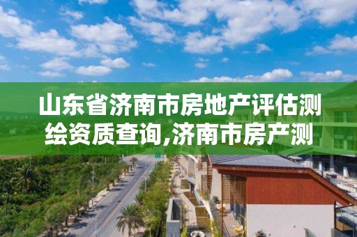 山东省济南市房地产评估测绘资质查询,济南市房产测绘研究院是国企吗。