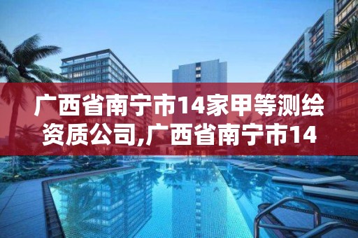 广西省南宁市14家甲等测绘资质公司,广西省南宁市14家甲等测绘资质公司名单。