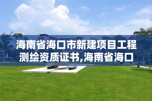 海南省海口市新建项目工程测绘资质证书,海南省海口市新建项目工程测绘资质证书在哪里办。