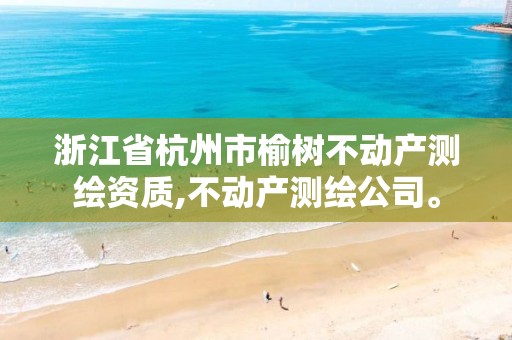 浙江省杭州市榆树不动产测绘资质,不动产测绘公司。