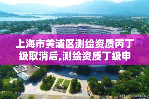 上海市黄浦区测绘资质丙丁级取消后,测绘资质丁级申报条件。