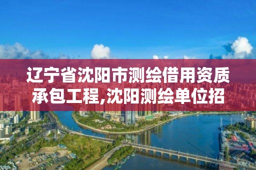 辽宁省沈阳市测绘借用资质承包工程,沈阳测绘单位招聘。