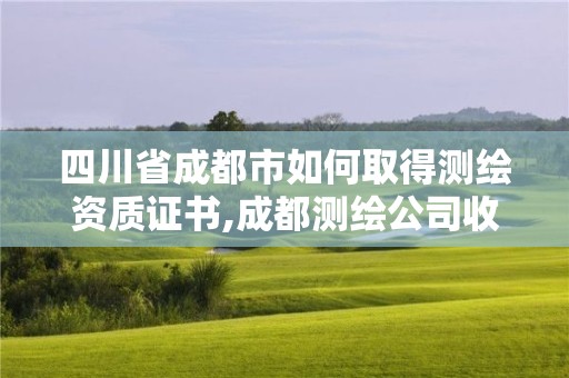 四川省成都市如何取得测绘资质证书,成都测绘公司收费标准。