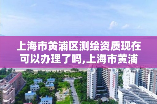 上海市黄浦区测绘资质现在可以办理了吗,上海市黄浦区测绘中心。