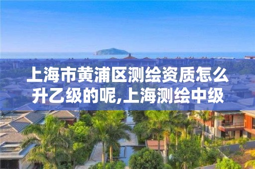 上海市黄浦区测绘资质怎么升乙级的呢,上海测绘中级职称申报条件。 上海市黄浦区测绘资质怎么升乙级的呢,上海测绘中级职称申报条件。