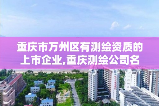 重庆市万州区有测绘资质的上市企业,重庆测绘公司名录。