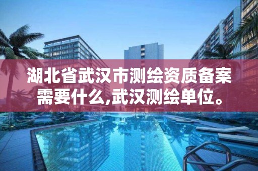 湖北省武汉市测绘资质备案需要什么,武汉测绘单位。