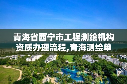 青海省西宁市工程测绘机构资质办理流程,青海测绘单位。