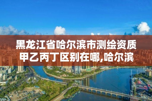 黑龙江省哈尔滨市测绘资质甲乙丙丁区别在哪,哈尔滨测绘局幼儿园是民办还是公办。