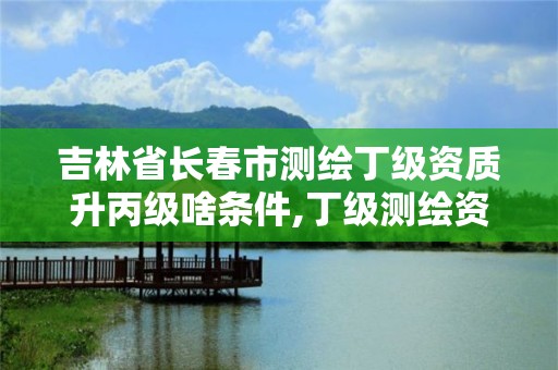 吉林省长春市测绘丁级资质升丙级啥条件,丁级测绘资质要求。