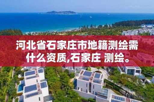 河北省石家庄市地籍测绘需什么资质,石家庄 测绘。