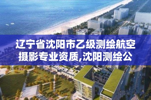 辽宁省沈阳市乙级测绘航空摄影专业资质,沈阳测绘公司招聘。