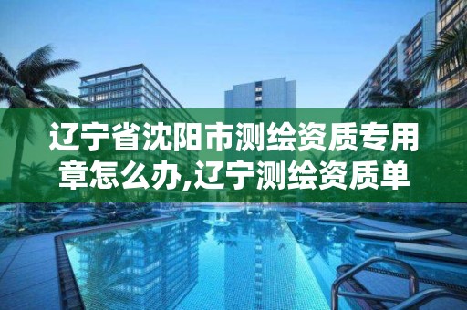 辽宁省沈阳市测绘资质专用章怎么办,辽宁测绘资质单位。