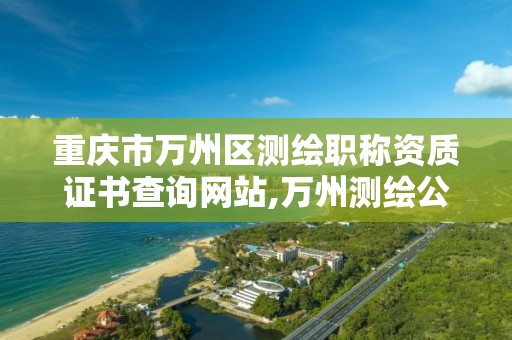 重庆市万州区测绘职称资质证书查询网站,万州测绘公司。