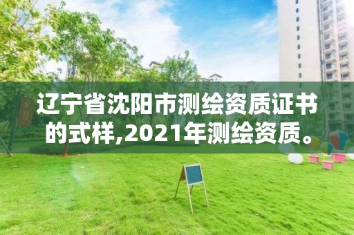 辽宁省沈阳市测绘资质证书的式样,2021年测绘资质。