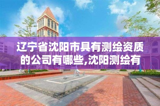 辽宁省沈阳市具有测绘资质的公司有哪些,沈阳测绘有限公司。