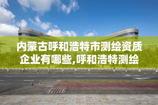 内蒙古呼和浩特市测绘资质企业有哪些,呼和浩特测绘局属于什么单位管理。