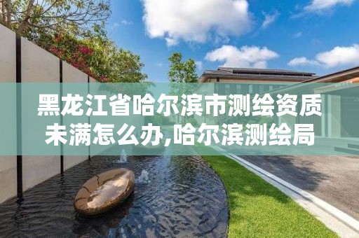 黑龙江省哈尔滨市测绘资质未满怎么办,哈尔滨测绘局工资怎么样。