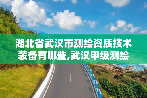 湖北省武汉市测绘资质技术装备有哪些,武汉甲级测绘资质名录。