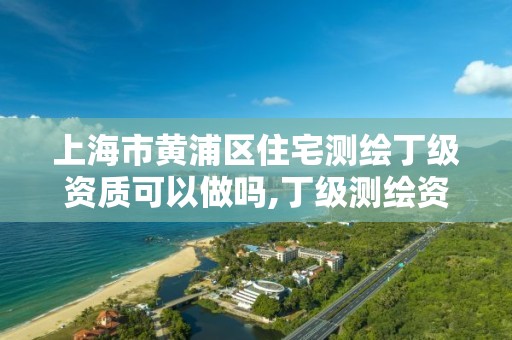 上海市黄浦区住宅测绘丁级资质可以做吗,丁级测绘资质要求。