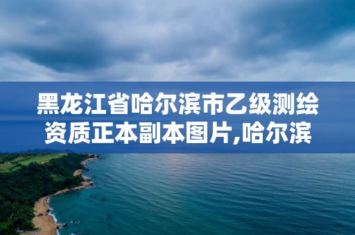 黑龙江省哈尔滨市乙级测绘资质正本副本图片,哈尔滨测绘局招聘。